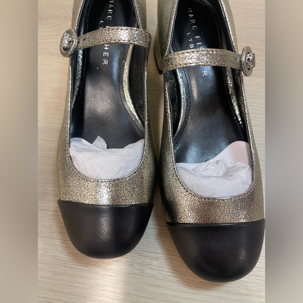 NEW Marc Fisher Marla Cap Toe Mary Jane Pump - Picture 8 of 10
